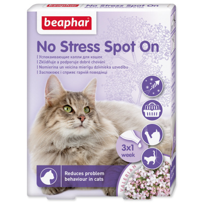 Spot On BEAPHAR No Stress pro kočky 1.2ml