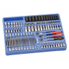 Genius Tools Sada kľúčov s vraní hlavou, bitov, 3/8