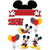 CUKROVÁ TLAČ jedlý obrázok na tortu Cukrová hmota Myšiak Mickey MICKEY MOUSE #2