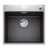 Blanco Subline 500 Silgranitový drez, 54x51 cm, s ovládaním odtoku, SteelFrame, InFino, antracit 524111