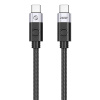 Orico 240W nabíjací kábel USB-C na USB-C, 1 m (čierny)