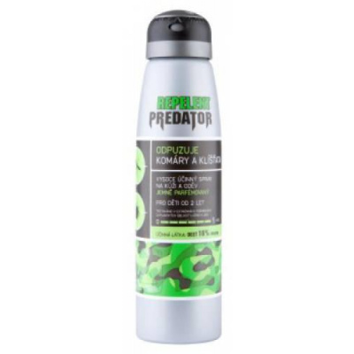 Repelent PREDÁTOR 16% - 150 ml - zelený spray