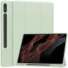 Techsuit Flex Trifold ochranné puzdro (s držiakom na pero) - Samsung Galaxy Tab S8 Ultra - Matcha Zelená KF2321630