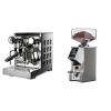Rocket Espresso Appartamento TCA, black + Eureka Mignon Specialita Smart, CR chrome