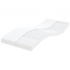 vidaXL Penový matrac biely 100x210 cm 7 zón tvrdosť 20 ILD - Biela - 162827-58604