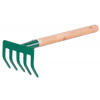 Hrabličky záhradné Strend Pro Herrison 9372B, 5 zubé, s násadou, hrable, ručné
