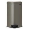 Brabantia Pedálový kôš NewIcon 20L Platinová