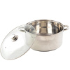 Perfect Home Nerezový hrniec 32 cm + sklenený pokrievka 10,5 litra 13235