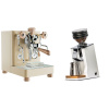 Lelit Bianca PL162T V3, gold + Eureka Mignon Zero 65 Speedy, CR white