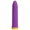 Platanomelón Bali Rechargeable Mini Vibrator with 4 Attachments Purple
