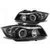 Lampy Reflektory pre BMW E90/E91 OD 03.2005 DO 08.2008 Krúžky Šošovky
