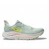 HOKA ONE ONE CLIFTON 10 W WIDE SEA GLASS/NEON FLAME - 37.3 EU / 4.5 UK / 23.0 cm