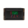 Digitálny voltmeter s ukazovateľom stavu batérie 6/12/24V
