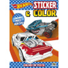 Hot wheels. Sticker & color. Con adesivi