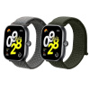 kwmobile řemínek k hodinkám Redmi Watch 4 / - tmavě zelená / tmavě šedá (Řemínek k hodinkám kwmobile pro Xiaomi Redmi Watch 4 / - tmavě zelená / tmavě šedá)