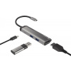 Natec Fowler Slim USB-C Hub, USB3.0 x2, HDMI 4K, USB-C PD NMP-1984