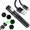 LASEROVÉ UKAZOVÁTKO ZELENÉ POINTER – NABÍJANIE USB + MICRO USB KÁBEL