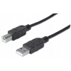 USB 2.0 kábel Manhattan 333368 1,8 m čierny