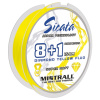 Šňůra Mistrall Sicata JGS X8+1 Žlutá 150m - 0,08 mm