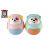 Roly Poly pes/psík plast 10cm so zvukom 2 farby v krabičke 14x18x10cm 3m+