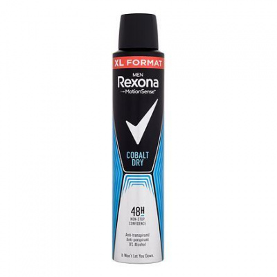 Rexona Men Cobalt Dry deospray antiperspirant 200 ml pro muže