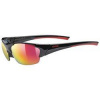 Sluneční brýle UVEX BLAZE III BLACK RED / MIR.RED 00074698