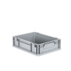 Euro prepravky classic-line B, záslepky sivé, z PP, 400 x 300 x 120 mm, BJ = 16 ks