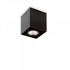 Ideal Lux 243948 prisadená stropná lampa Mood 1x28W | GU10 - čierna