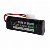 5000 MAH 7.2V AKUMULÁTOR PRE NÁKLADNÉ AUTO LOĎ RC AUTO S ZÁSTRČKOU TAMIYA-2P
