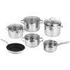 Siguro Pure Delight Súprava riadu, 11 ks, súprava hrncov + panvica 24 cm