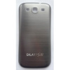 Samsung Galaxy S3 i9300 - Zadní kryt baterie - Hliník - Tmavě šedý