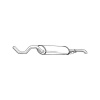 Koncový tlmič výfuku BOSAL 281-533 BOSAL BOSAL281-533