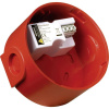 ComPro POWERED-DEEP-BASE-R pripojovací adaptér pre signalizačný systém Vhodné pre rad (signálne technika) signalizačné prvok radu ROLP, signalizačné prvok radu; POWERED-DEEP-BASE-R