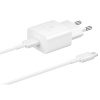 EP-T1510EWE + EP-DA705BWE Samsung Dátový kábel typu C/Type-C, biely (OOB Bulk)