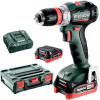 Metabo PowerMaxx BS 12 BL Q Aku vŕtací skrutkovač (12V/2x4,0Ah) MetaBox 118 - 601045800