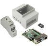 Joy-it DIN-Hutschienen-Kit Pi4 Raspberry Pi® 4 B 4 GB 4 x 1.5 GHz vr. púzdra lišty, vr. napájacieho zdroja na lištu, vr. noobs OS; CR-PI-SET009