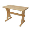 Drevený jedálenský stôl BM103 borovica masív 110x75x60 Odtieň: prírodná