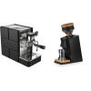 Stone Espresso Plus + Eureka Mignon Single Dose, Black & Oak