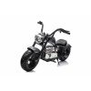 mamido Detská elektrická motorka Chopper Warrior 36V čierna