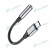 Adaptér BOROFONE BV16 USB-C na 3,5 mm JACK čierny