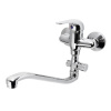 AQUALINE 35 batéria umývadlová/vaňová nástenná, rozteč 100mm, chróm, 52140