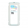 HP originál ink C9390A, HP 70, light cyan, 130ml