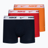 Pánske boxerky Nike Everyday Cotton Stretch Trunk 3 páry modré/oranžové/červené (M)