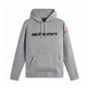Mikina WORDMARK HOODIE 3, ALPINESTARS (sivá/červená/čierna) L