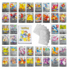 Karty Pokémon LuckyStarShop strieborné, 55 ks