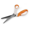 Entlovacie krajčírske nožnice Fiskars dĺžka 24 cm - (24 cm) oranžová biela
