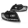 Predné svetlá Audi A4 B6 Cabrio 02-06 Black