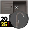 BLANCO SET 11-D 25 FAVUM XL 6 S + MIDA sivá vulkán
