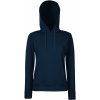 Fruit of the Loom Mikina Classic Lady-Fit Hooded Sweat s kapucí, dámská COT162038a3605-deep navy 2XL Navy deep