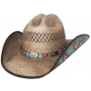 BULLHIDE HATS Westernový klobúk TOO GOOD – Shantung Panama Veľkosť: 59 cm (L)